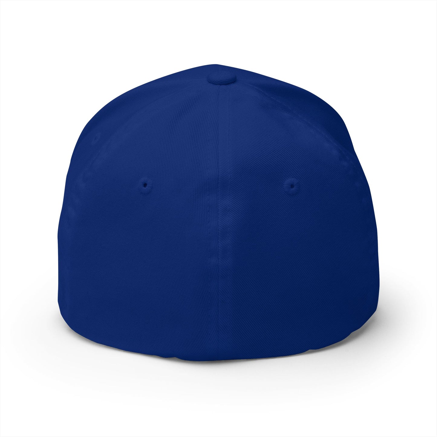 Closed-Back Structured Cap in Blue