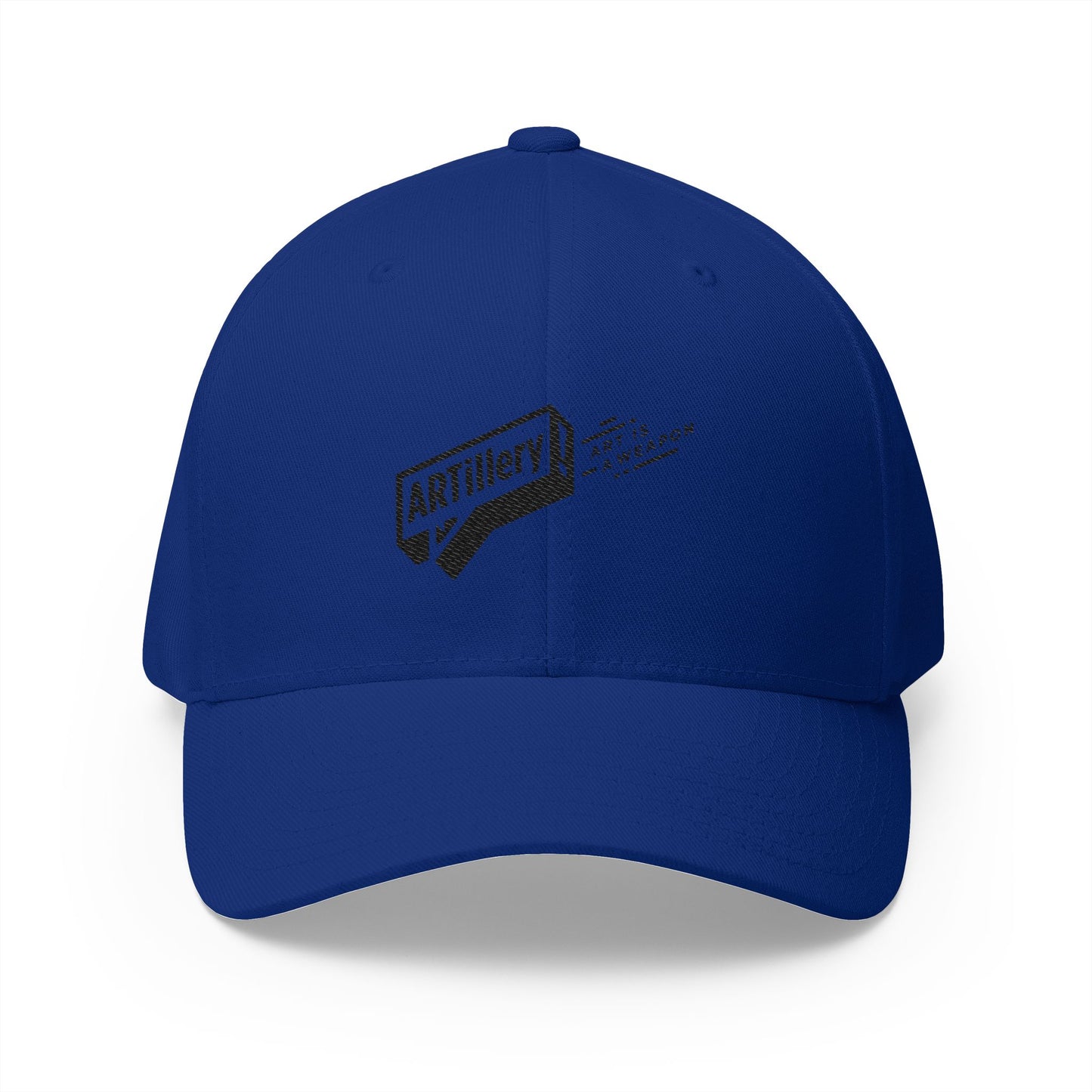 Closed-Back Structured Cap in Blue