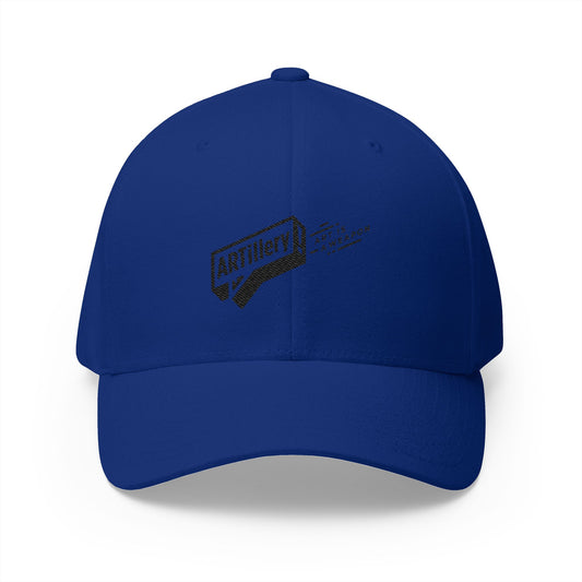 Closed-Back Structured Cap in Blue