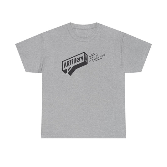 Unisex Heavy Cotton Tee in Gray