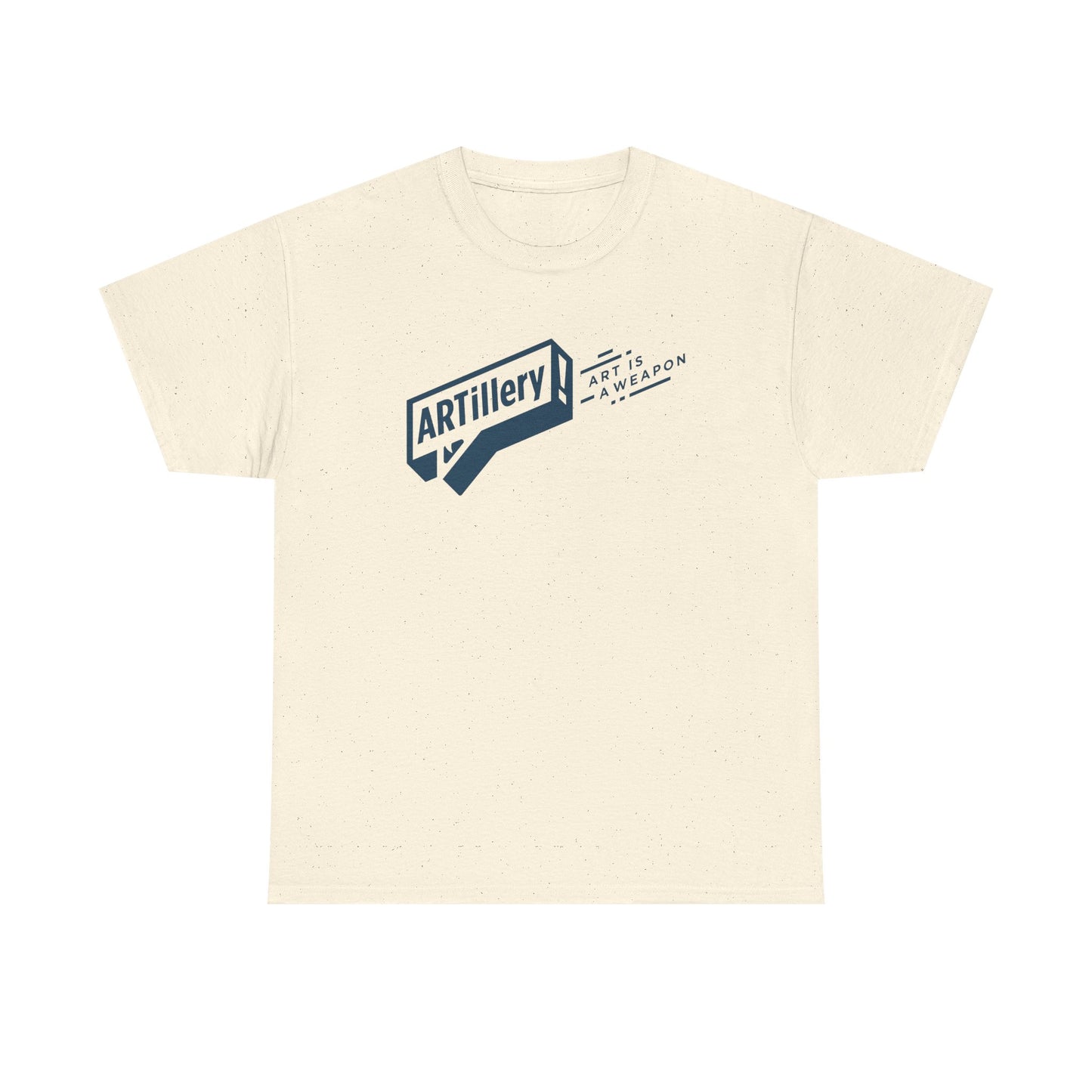 Unisex Heavy Cotton Tee in Cream