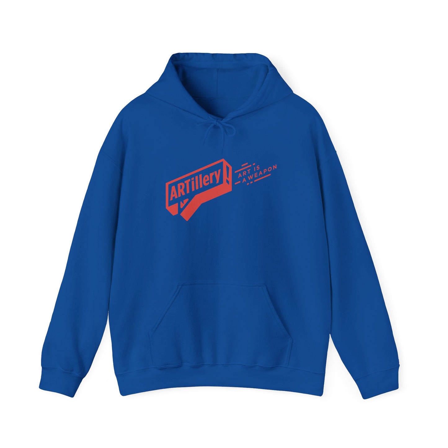 Unisex Hooded Sweatshirt in Blue