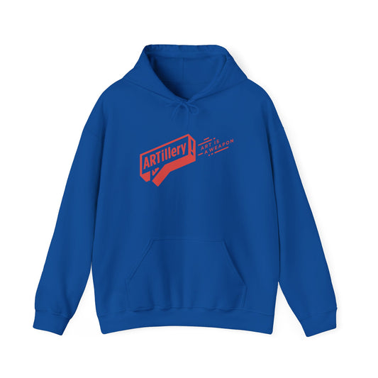 Unisex Hooded Sweatshirt in Blue